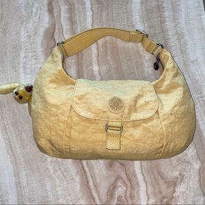 Kipling shoulder bag in vanilla yellow